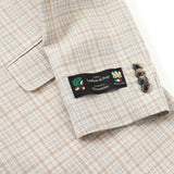 ディプライシルクチェックジャケット【Made in Japan】