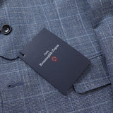 ゼニアシルク混杢チェックジャケット【Made in Japan】