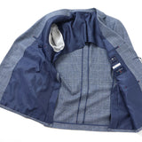 ゼニアシルク混杢チェックジャケット【Made in Japan】