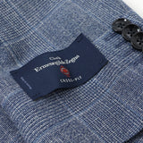 ゼニアシルク混杢チェックジャケット【Made in Japan】