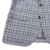 【Fly Jacket】ディプライシルクチェックジャケット【Made in Japan】