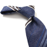 【FRANCO BASSI】トリプルストライプネクタイ【Made in Italy】