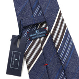 【FRANCO BASSI】トリプルストライプネクタイ【Made in Italy】