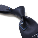 【Holliday&Brown】カラースクエアMIX小紋ネクタイ【Made in Italy】