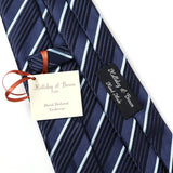 【Holliday&Brown】カラーストライプネクタイ【Made in Italy】