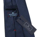 【FRANCO BASSI】ソリッドジャガードネクタイ【Made in Italy】