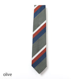 【FRANCO BASSI】カラーストライプネクタイ【Made in Italy】