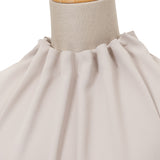 ジョーゼットギャザーネックブラウス