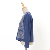 前身ツイードジャケット風カーディガン