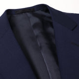 ロロピアーナストレッチ織り無地スーツ【Made in Japan】