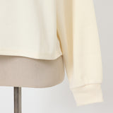 刺繍ロゴスウェット