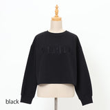 刺繍ロゴスウェット