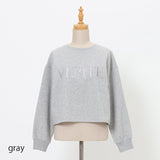 刺繍ロゴスウェット