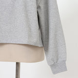 刺繍ロゴスウェット