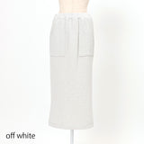 ラメ裏毛タイトスカート