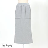 ラメ裏毛タイトスカート