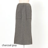 ラメ裏毛タイトスカート