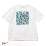 スクエアプリントTシャツ【Made in Japan】