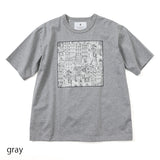 スクエアプリントTシャツ【Made in Japan】