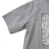 スクエアプリントTシャツ【Made in Japan】