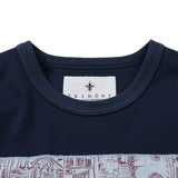 スクエアプリントTシャツ【Made in Japan】