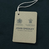 JOHN SMEDLEY 半袖モックネックニット【Made in GBR】