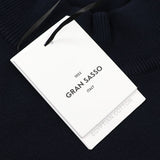 GRAN SASSO 半袖モックネックニット【Made in Italy】
