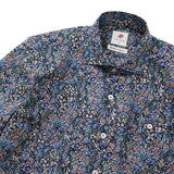 総柄プリントワイドカラーシャツ【Made in Japan】