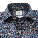 総柄プリントワイドカラーシャツ【Made in Japan】