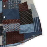 総柄プリントワイドカラーシャツ【Made in Japan】