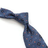スクエアMIX小紋ネクタイ【Made in Italy】