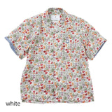 トロピカルプリントオープンカラーシャツ【Made in Japan】