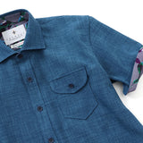 ReflaxⓇリネンライクシャツ【Made in Japan】