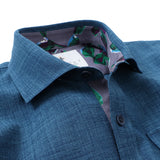 ReflaxⓇリネンライクシャツ【Made in Japan】