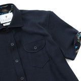 ReflaxⓇリネンライクシャツ【Made in Japan】