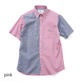 オックス×ストライプギミックシャツ【Made in Japan】