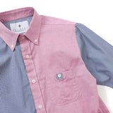 オックス×ストライプギミックシャツ【Made in Japan】
