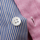 オックス×ストライプギミックシャツ【Made in Japan】