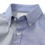 オックス×ストライプギミックシャツ【Made in Japan】