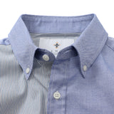 オックス×ストライプギミックシャツ【Made in Japan】