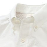 ソロテックスシアサッカーボタンダウンシャツ【Made in Japan】