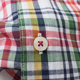 フロントマドラスチェックシャツ【Made in Japan】