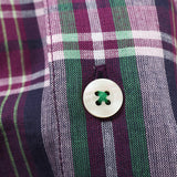 フロントマドラスチェックシャツ【Made in Japan】