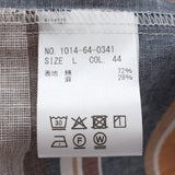 マルチカラーストライプギミックシャツ【Made in Japan】