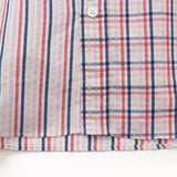 シアサッカー総柄ギミックシャツ【Made in Japan】