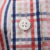 シアサッカー総柄ギミックシャツ【Made in Japan】