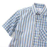 シアサッカー総柄ギミックシャツ【Made in Japan】