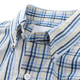 シアサッカー総柄ギミックシャツ【Made in Japan】