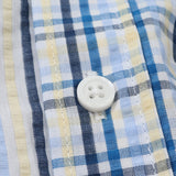 シアサッカー総柄ギミックシャツ【Made in Japan】