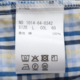 シアサッカー総柄ギミックシャツ【Made in Japan】